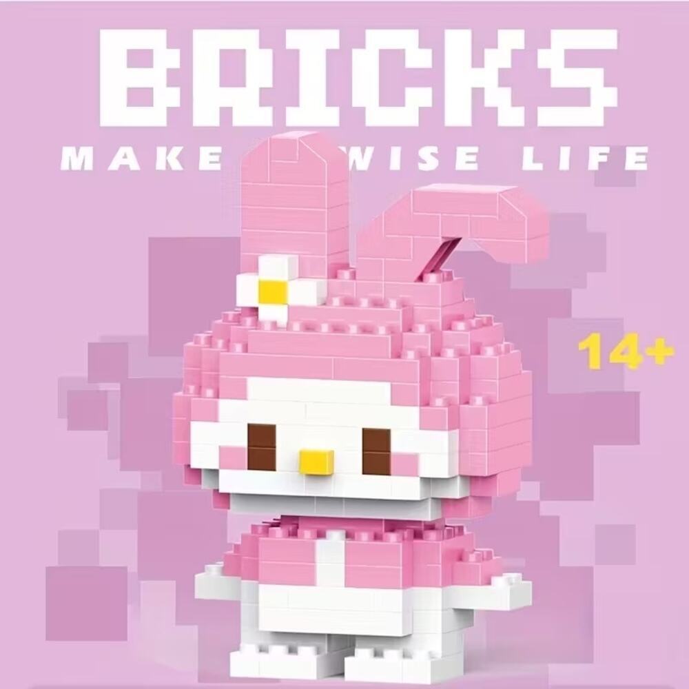 #MEL-140 Hello Kitty & Friends - My Melody Mini building Blocks Age 5+